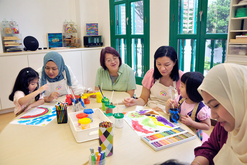 Parent and Child Bonding Through Art (3-6 YO)