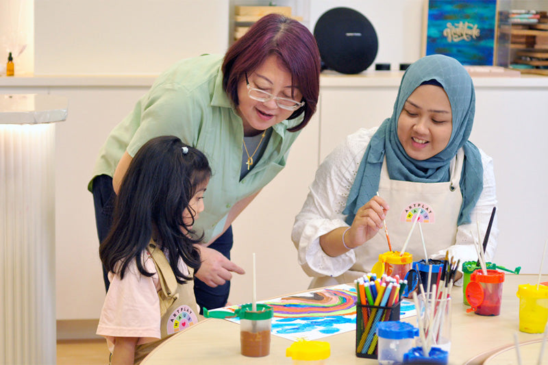 Parent and Child Bonding Through Art (3-6 YO)