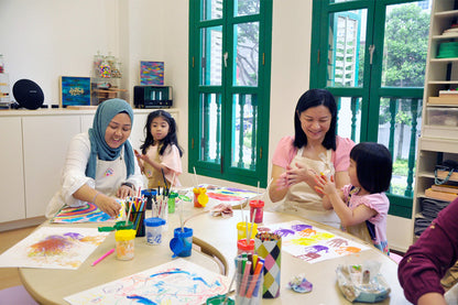 Parent and Child Bonding Through Art (3-6 YO)