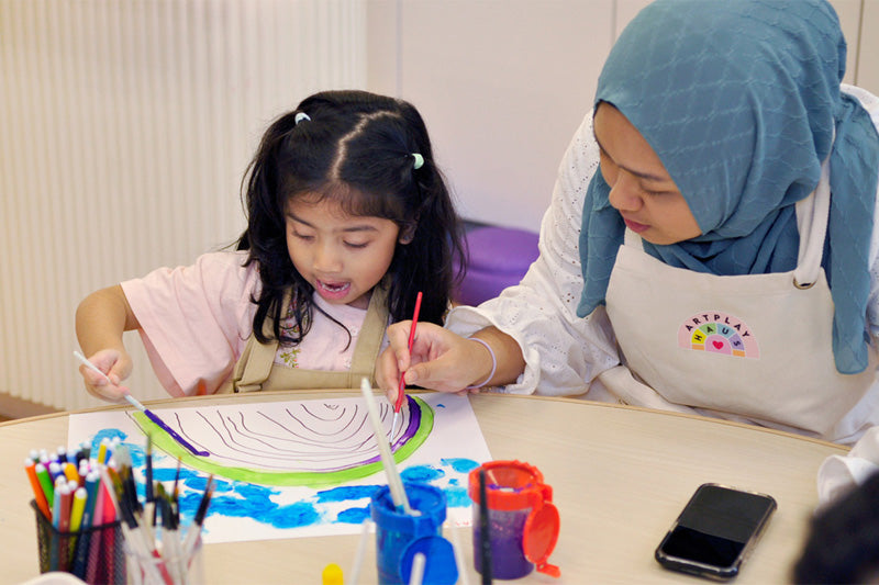 Parent and Child Bonding Through Art (3-6 YO)