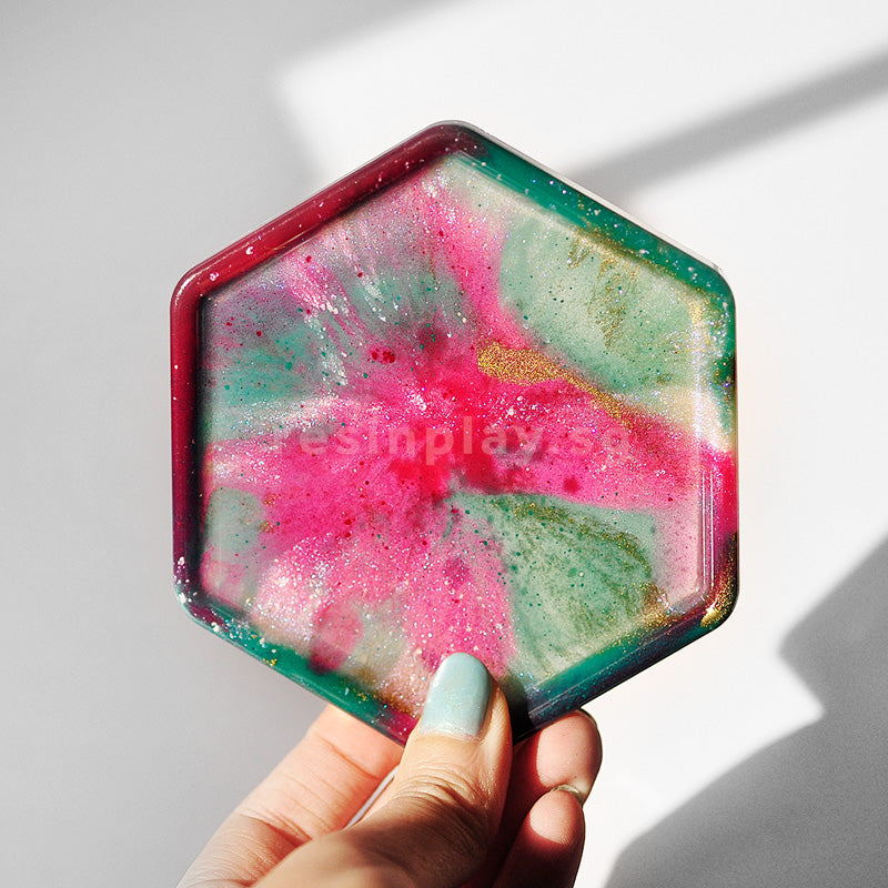 Resin Art Casting Coasters