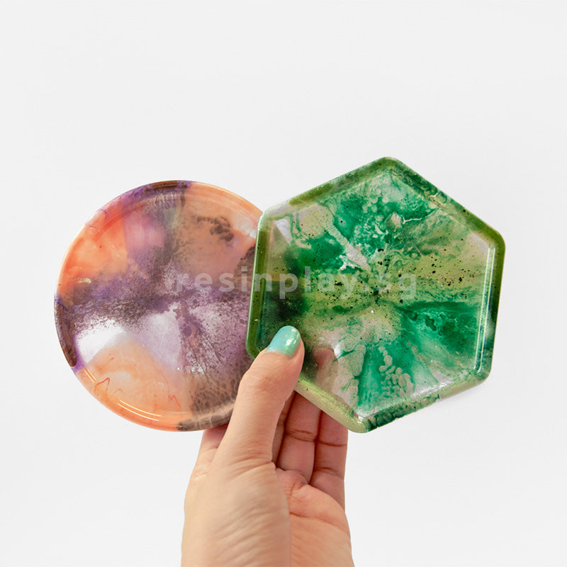 Resin Art Casting Coasters