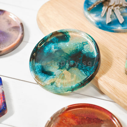 Resin Art Casting Coasters