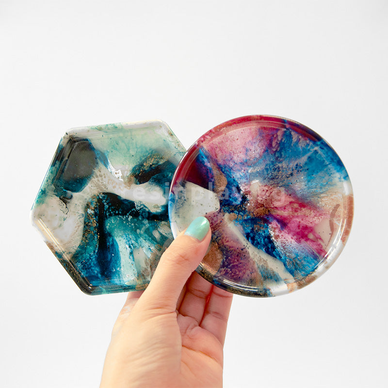 Resin Art Casting Coasters