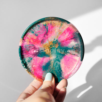 Resin Art Casting Coasters