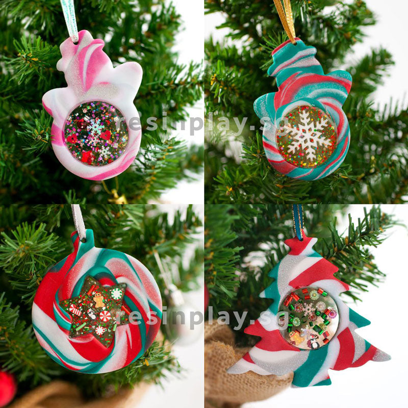 Christmas Snow Globe Ornaments Workshop