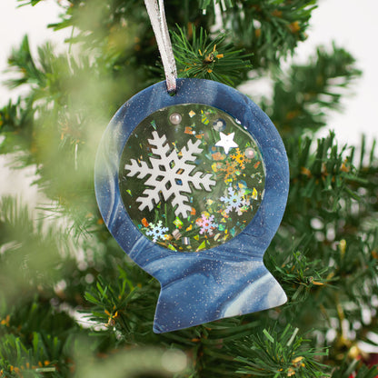 Christmas Snow Globe Ornaments Workshop