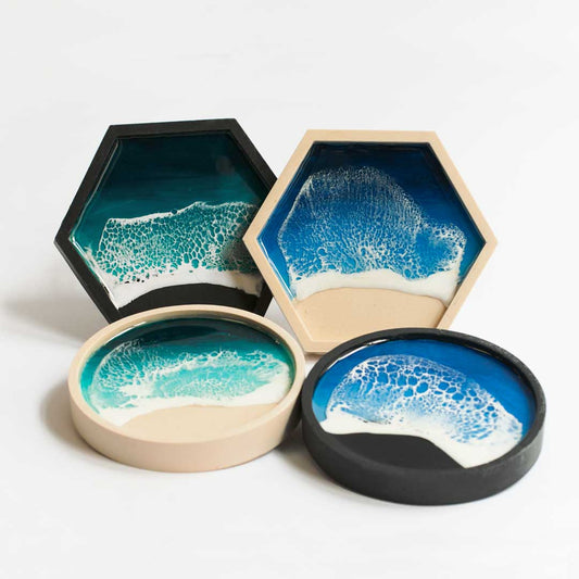 Seascape Trinket Tray